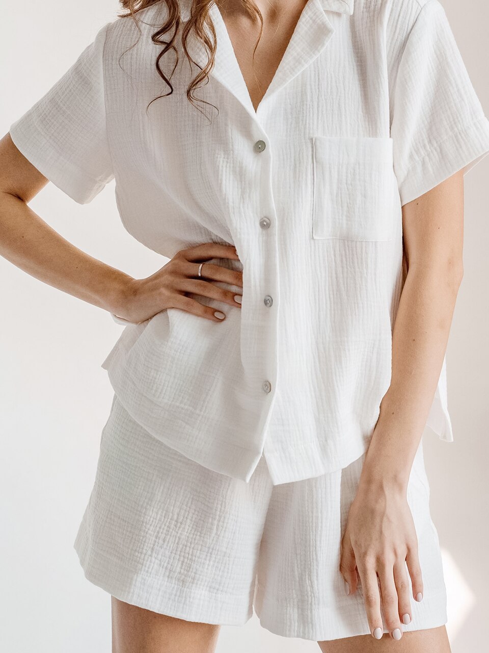 Women's Cotton Pajama Set - Comfortable and Stylish 2-Piece Sleepwear