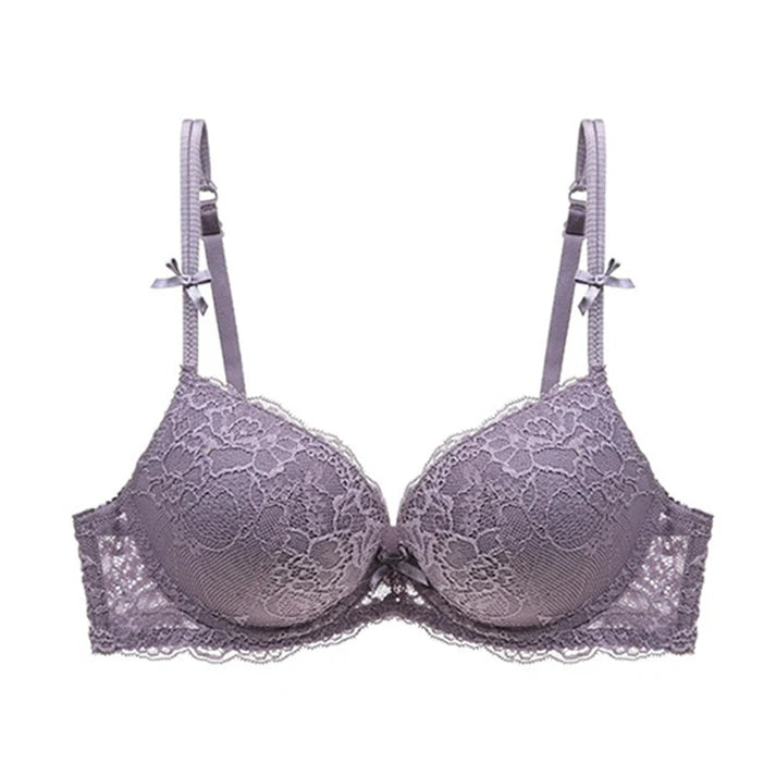 Women’s Flower Lace Push-Up Bra – Sexy, Comfortable, and Everyday Chic