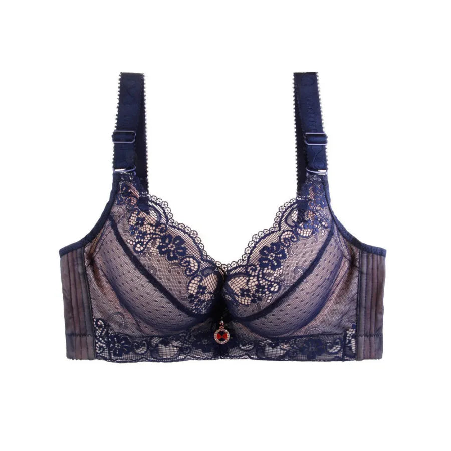 Plus Size Bra Push Up Padded Bras for Women Sexy Thick Cup Brassiere