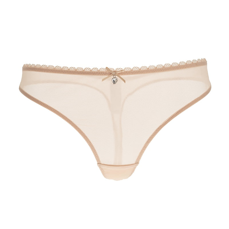 Transparent Thong - Seductive Low-Rise G-String Underwear (3pcs)
