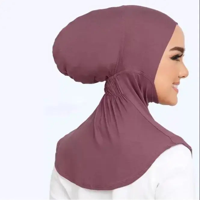Women Muslim Underscarf Head Cover Muslim Headscarf Inner Hijab Caps Islamic Underscarf Ninja Hijab Scarf Hat Cap Bone Bonnet