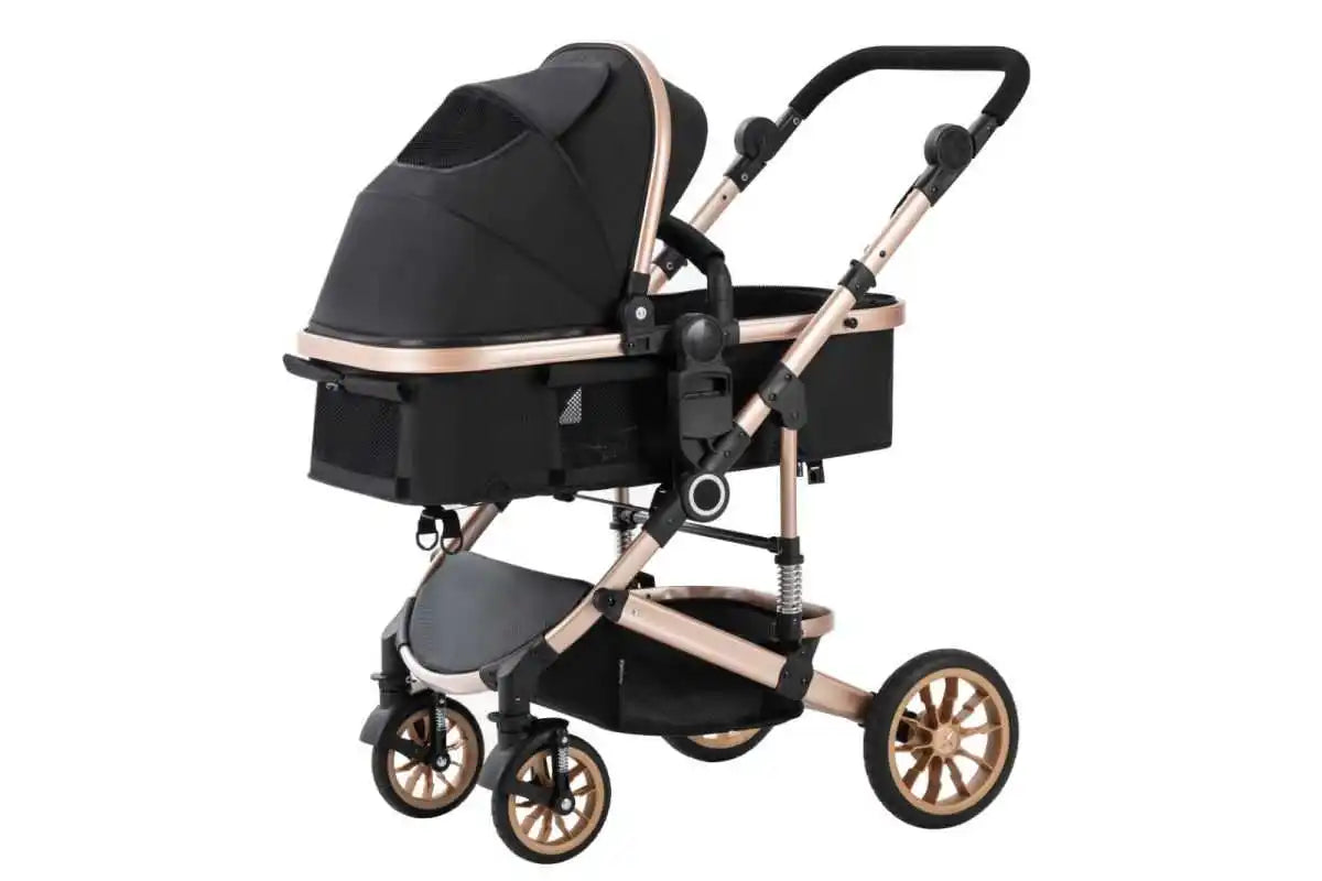 High Quality Baby Stroller With Comfort Baby,3-1 travel system baby stroller one key fold easy to use,free send mama bag