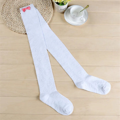 Knee Socks Embroidery Lovely Cute Thigh High Sock