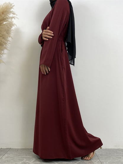 Add a Touch of Style with the New Arrival Fashion Muslim Kimono Abaya