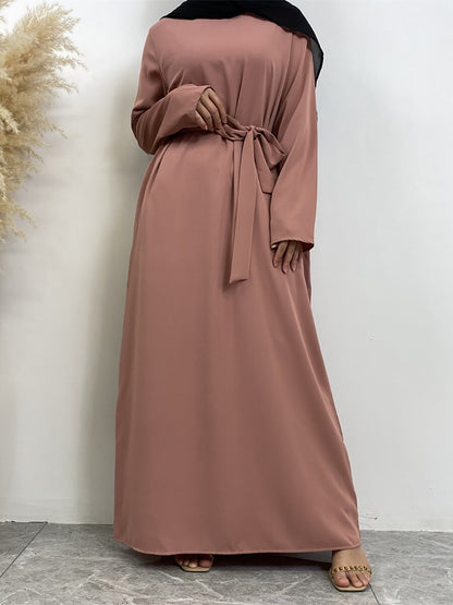 Add a Touch of Style with the New Arrival Fashion Muslim Kimono Abaya