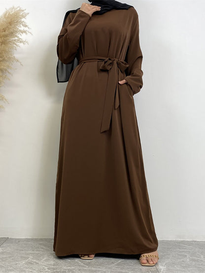 Add a Touch of Style with the New Arrival Fashion Muslim Kimono Abaya