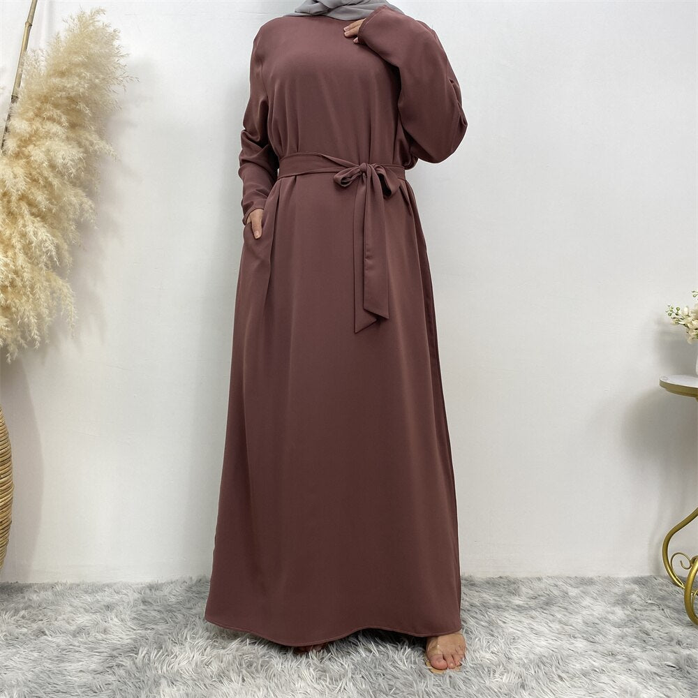 Add a Touch of Style with the New Arrival Fashion Muslim Kimono Abaya