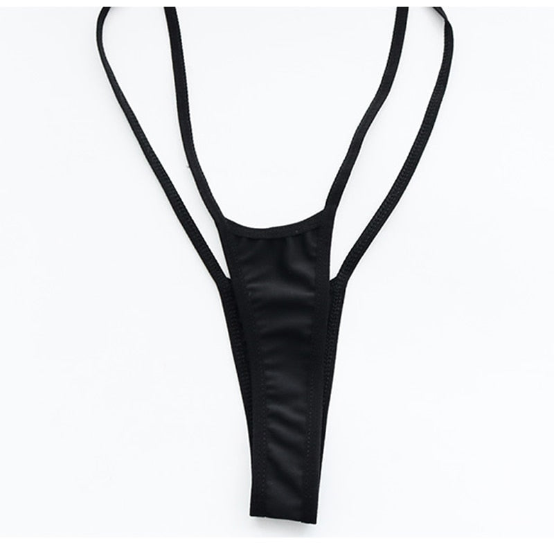 Women's Puff Sleeve Black One-Piece Swimsuit - Anime Cosplay Costume