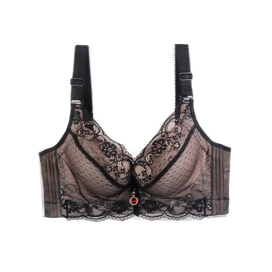 Plus Size Bra Push Up Padded Bras for Women Sexy Thick Cup Brassiere