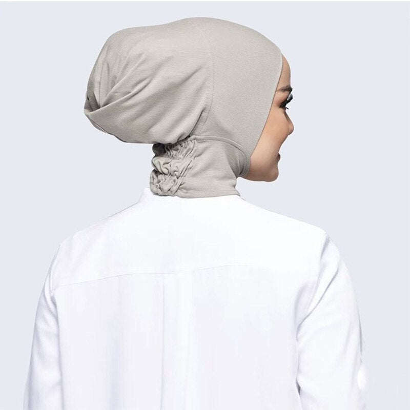 Muslim Women's Soft Modal Inner Hijab Cap - Comfortable and Stylish Islamic Headwear