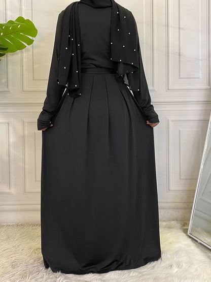 Chic Ruffle Dress for Muslim Women | Elegant Abaya Design