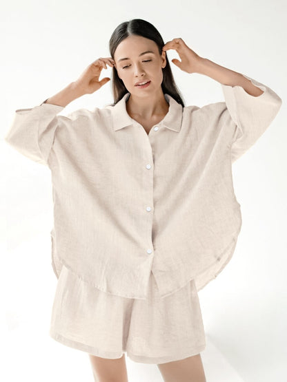 Women's Cotton Home Clothes Set - Comfortable and Casual Sleepwear