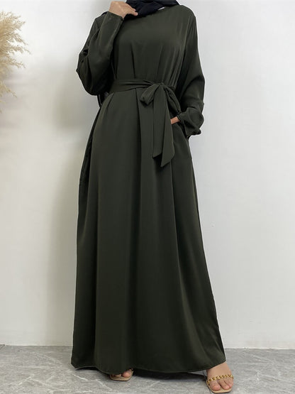 Add a Touch of Style with the New Arrival Fashion Muslim Kimono Abaya