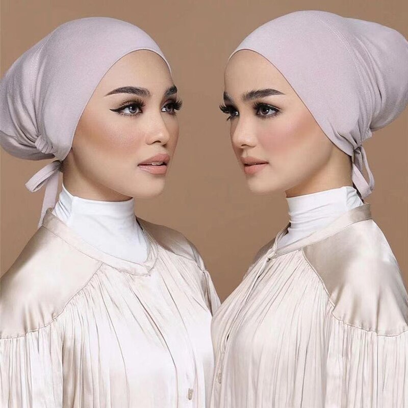 Soft Modal Muslim Turban Hat - Stylish and Comfortable Hijab Caps for Women