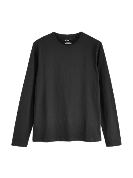 Black Long Sleave T Shirt