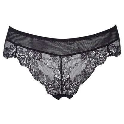 Varsbaby 3 PCS/Lot sexy lace comfortable ladies mid-rise underwear hollow women panties