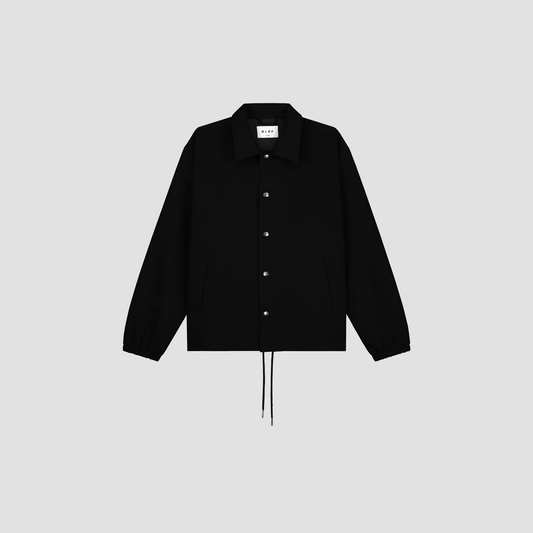 Black SM Unknown Coach Jacket