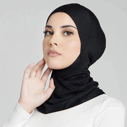 Women Muslim Underscarf Head Cover Muslim Headscarf Inner Hijab Caps Islamic Underscarf Ninja Hijab Scarf Hat Cap Bone Bonnet