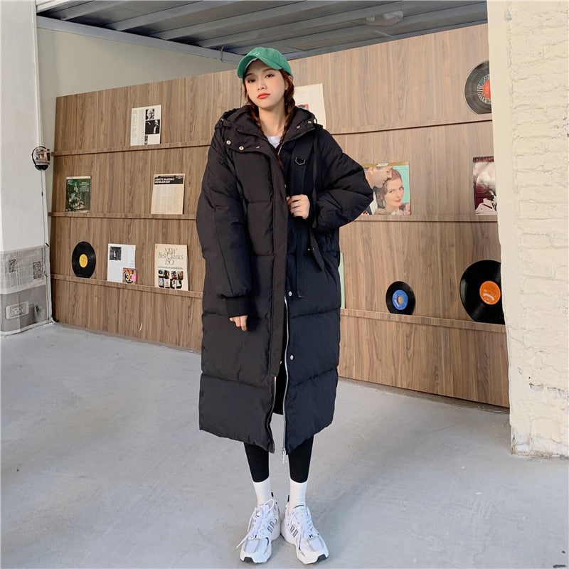 Long Coat Thicken Warm Bubble Oversized Loose Puffer