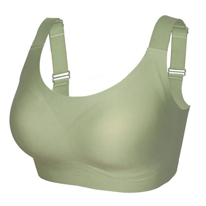 Plus Size Seamless Bra WireFree Full Cup Active Bras