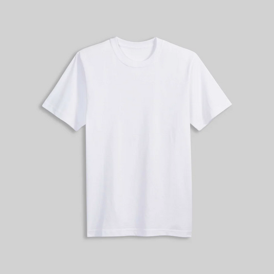 White NOFS Blurred T-shirt