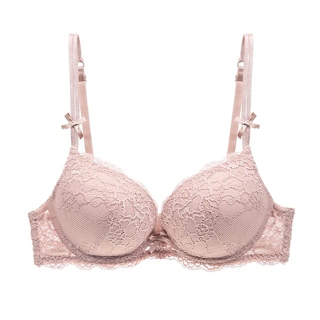 Women’s Flower Lace Push-Up Bra – Sexy, Comfortable, and Everyday Chic