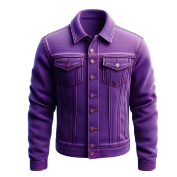 Purple SM Stadium Jacket